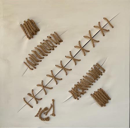 Tecnica mista - 110x95 cm