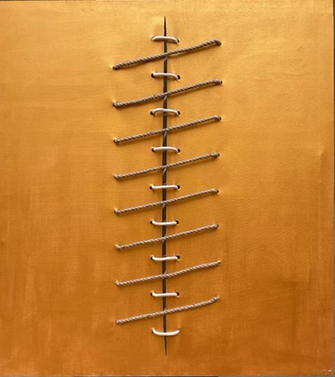 Tecnica mista - 100x90 cm