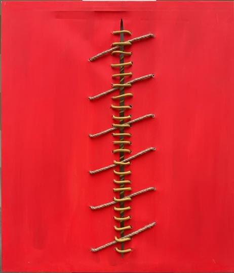 Tecnica mista - 100x90cm